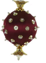 Pushpin Beaded Bauble Ornament