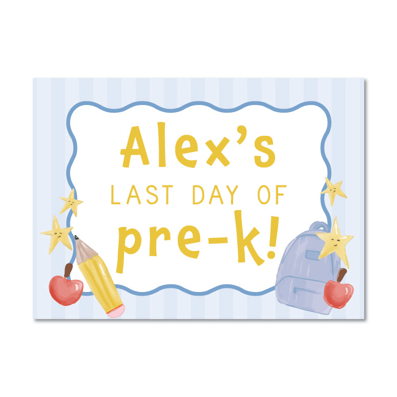Back to School Sign