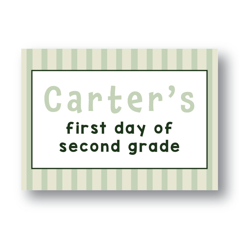 Back to School Sign