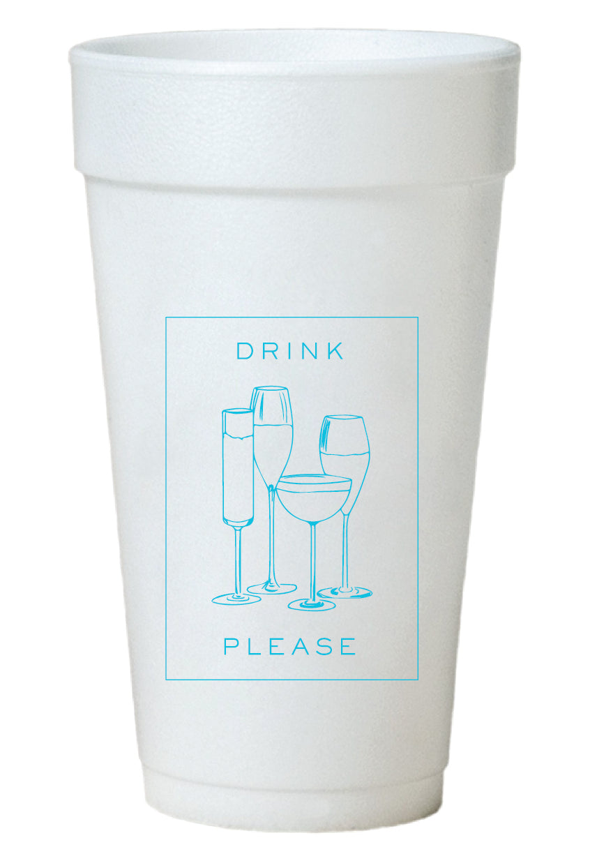 Summer Styrofoam Cups