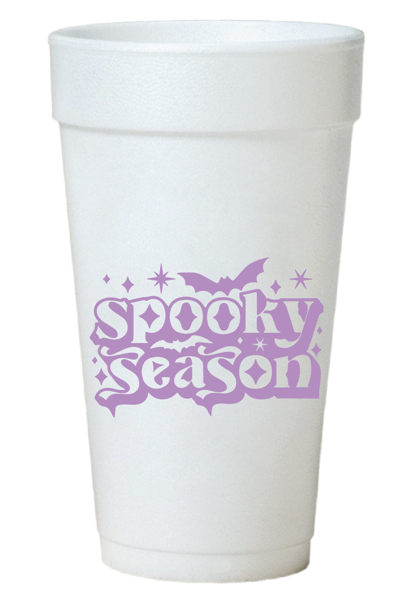 Halloween Styrofoam Cups