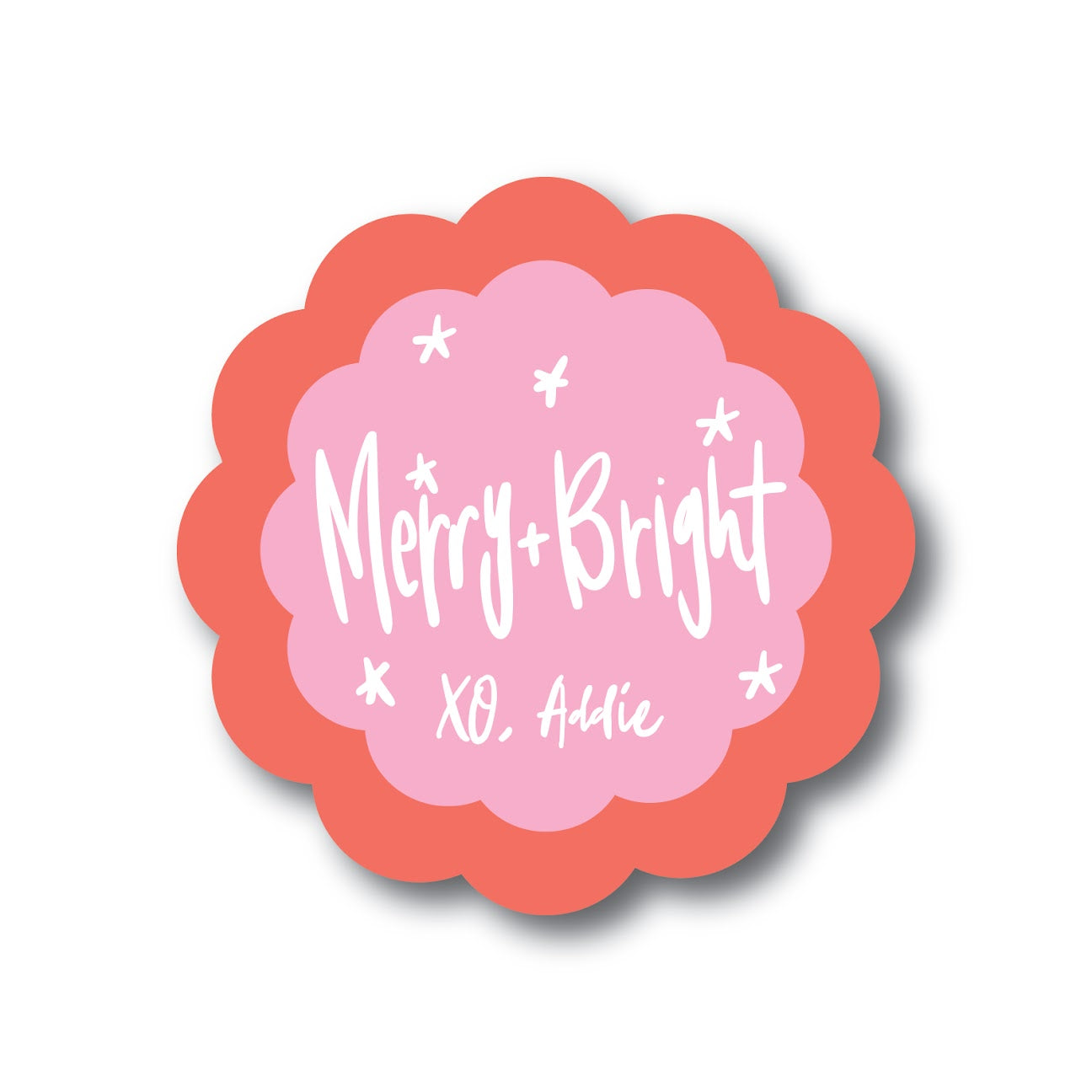Merry & Bright Gift Tag