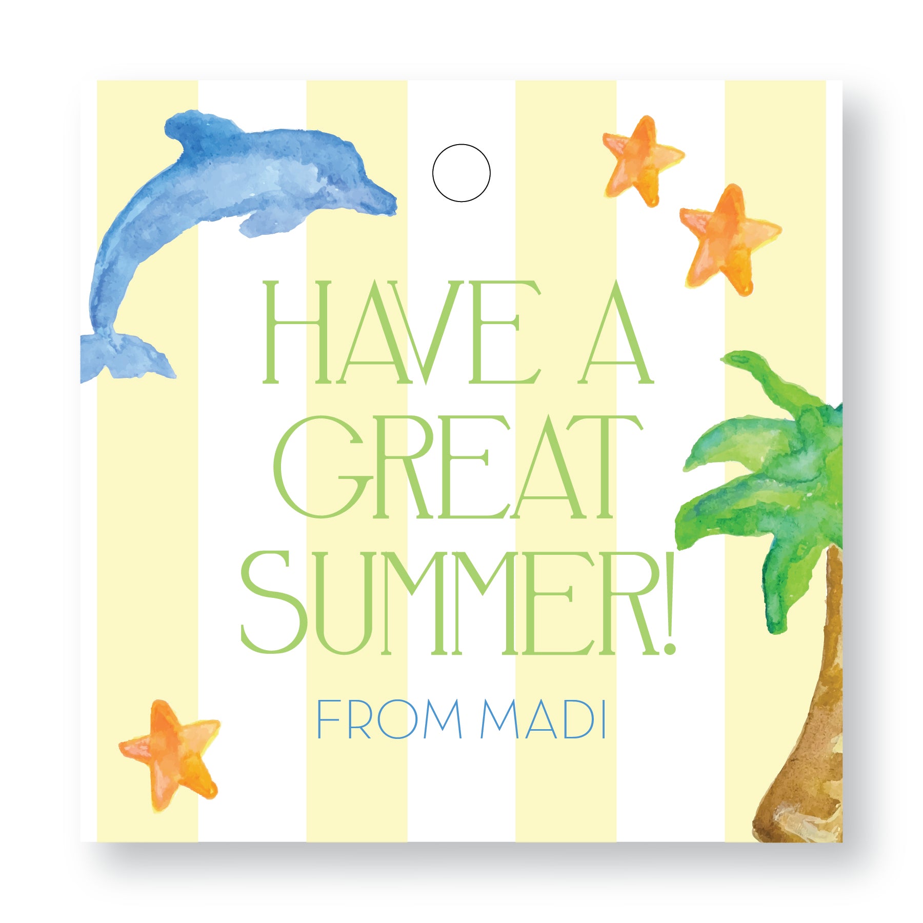 Customized Teacher Gift Tags