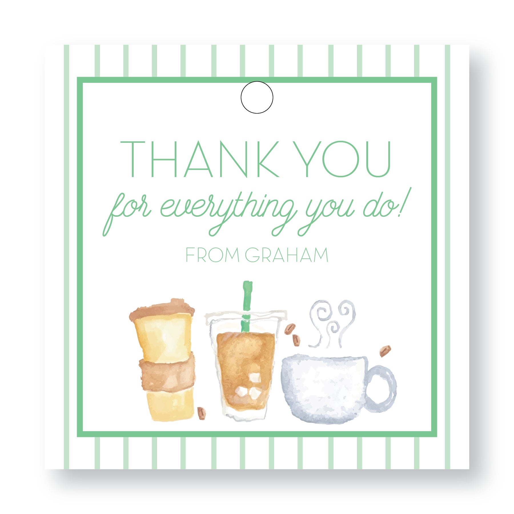 Customized Teacher Gift Tags