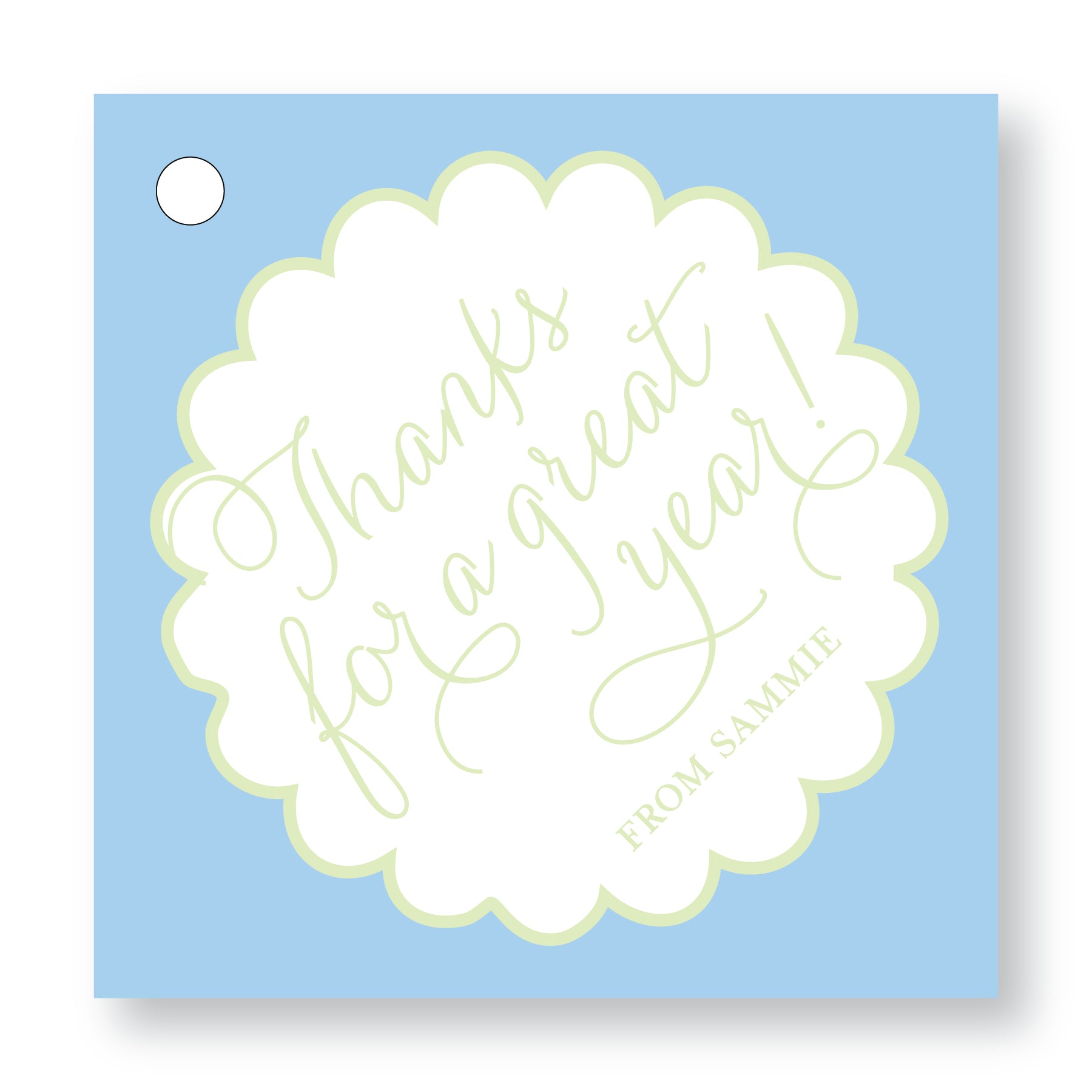 Customized Teacher Gift Tags