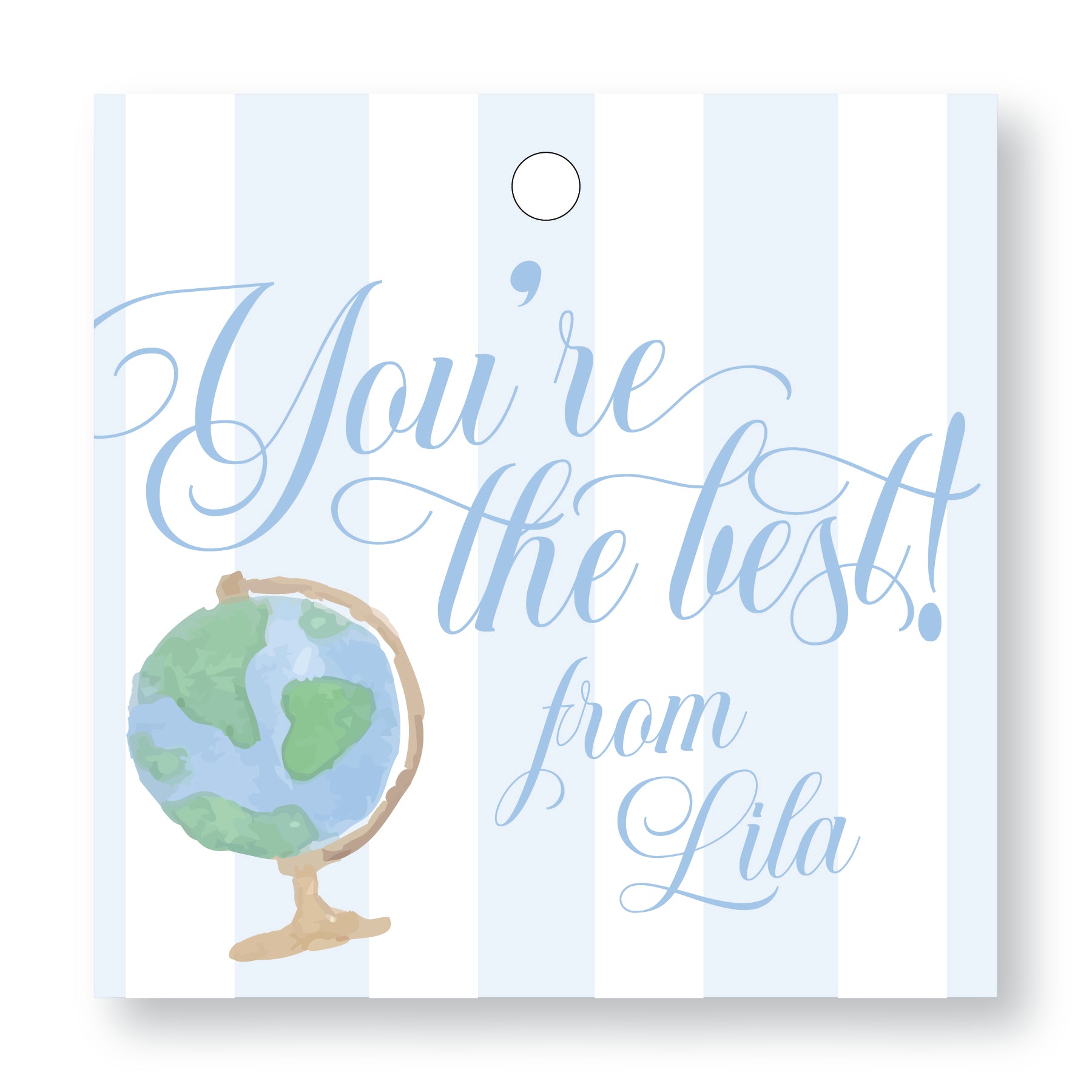 Customized Teacher Gift Tags