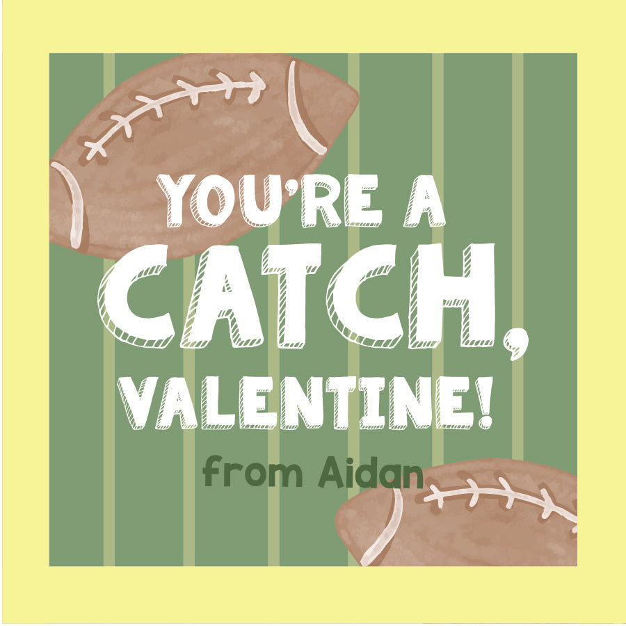 You're A Catch Valentine Tag