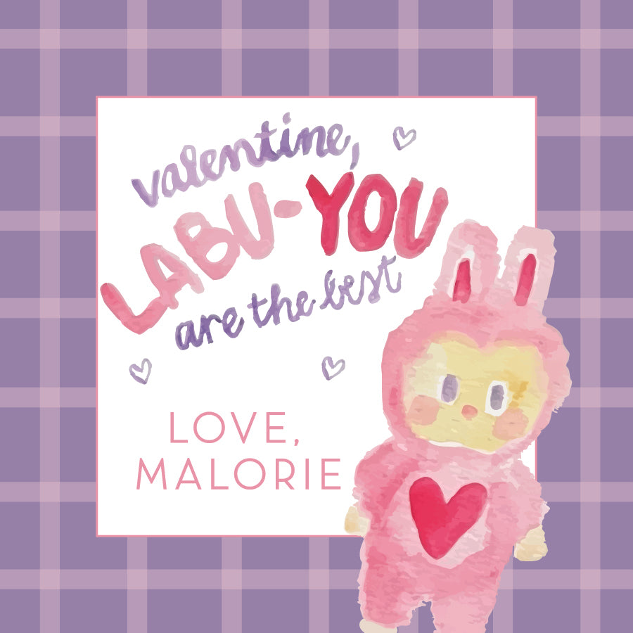Labu-You Valentine Tag