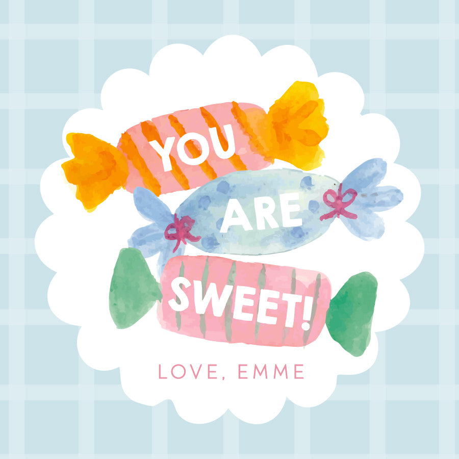 You Are Sweet Valentine Tag