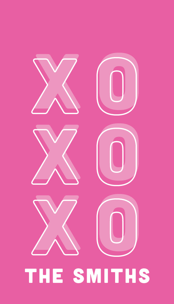 XOXOXO Gift Tag