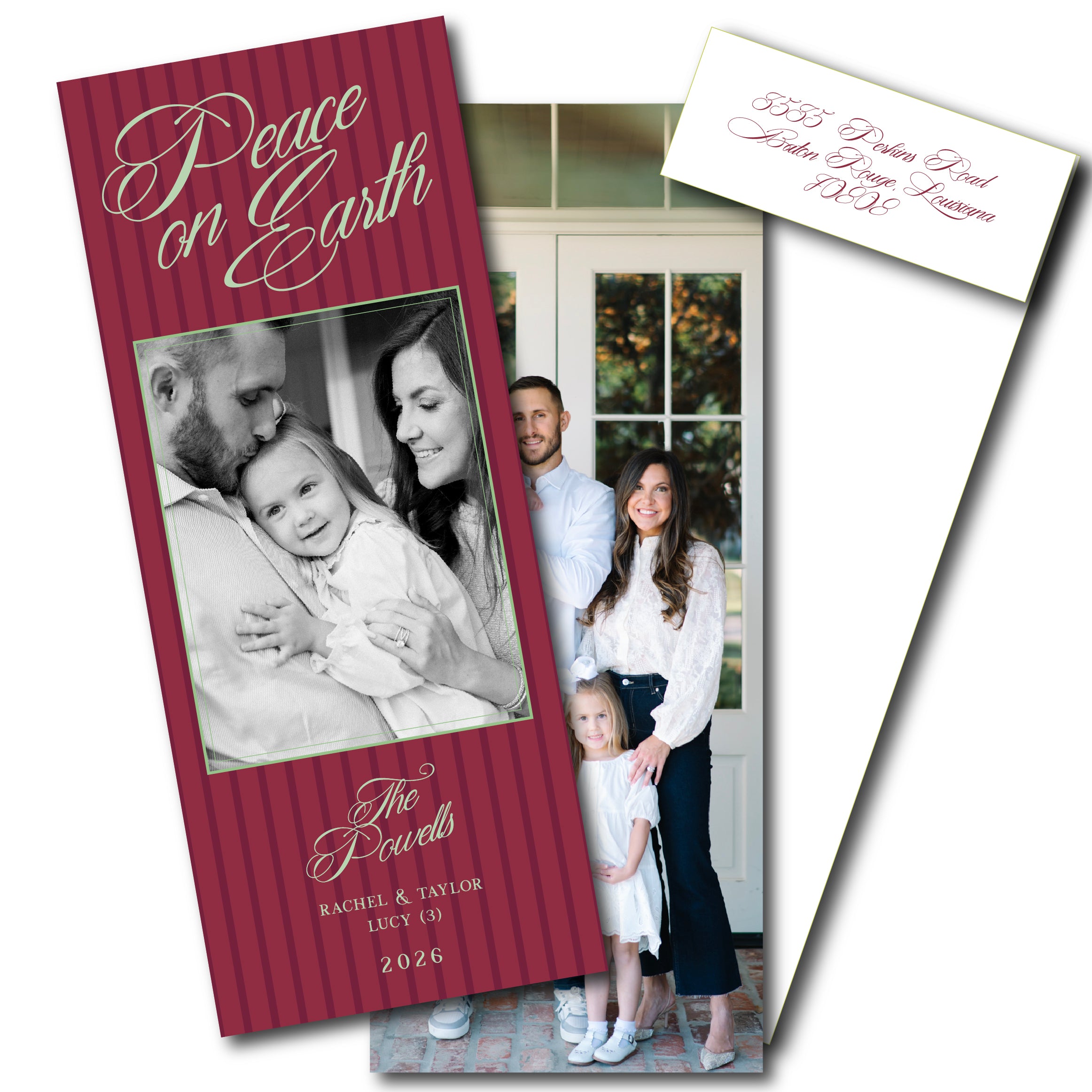 Peace on Earth Holiday Card