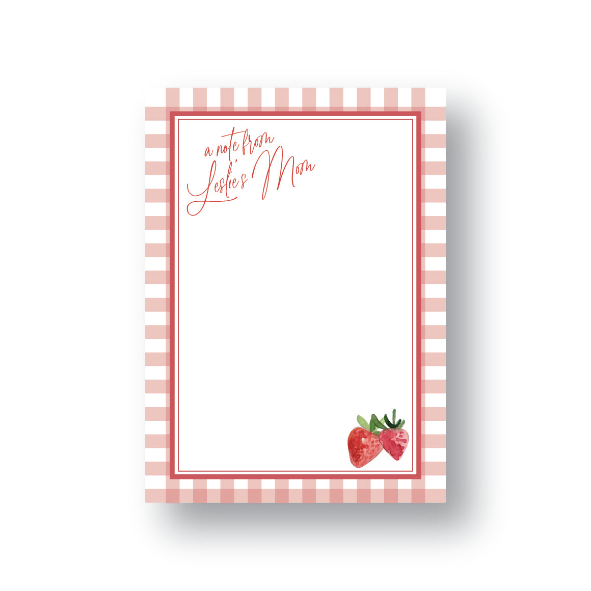 Back to School Notepad
