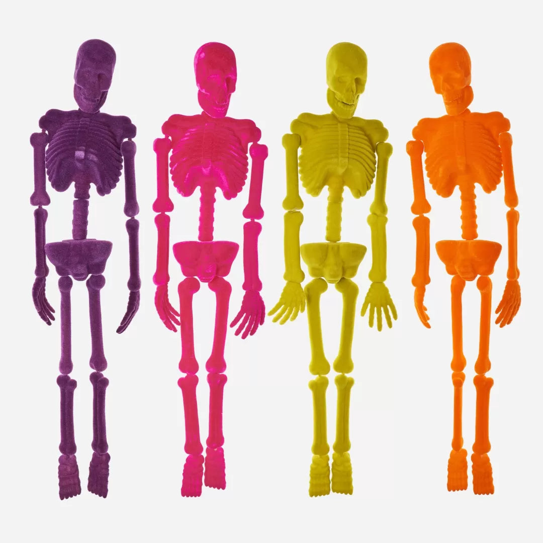 Flocked Skeleton