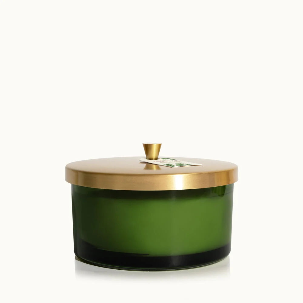 Green 4-Wick Candle, Frasier Fir