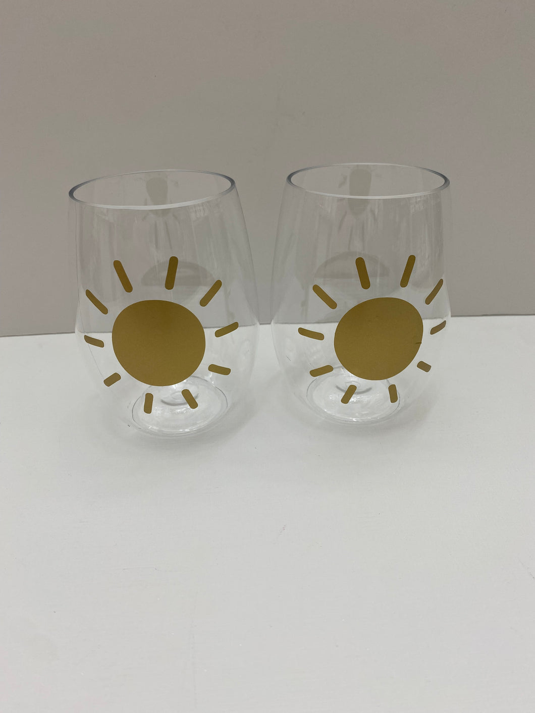 Sun Wine Glass