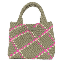 Load image into Gallery viewer, Sage Multi Woven Tote