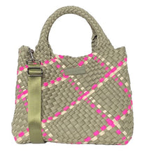Load image into Gallery viewer, Sage Multi Woven Tote