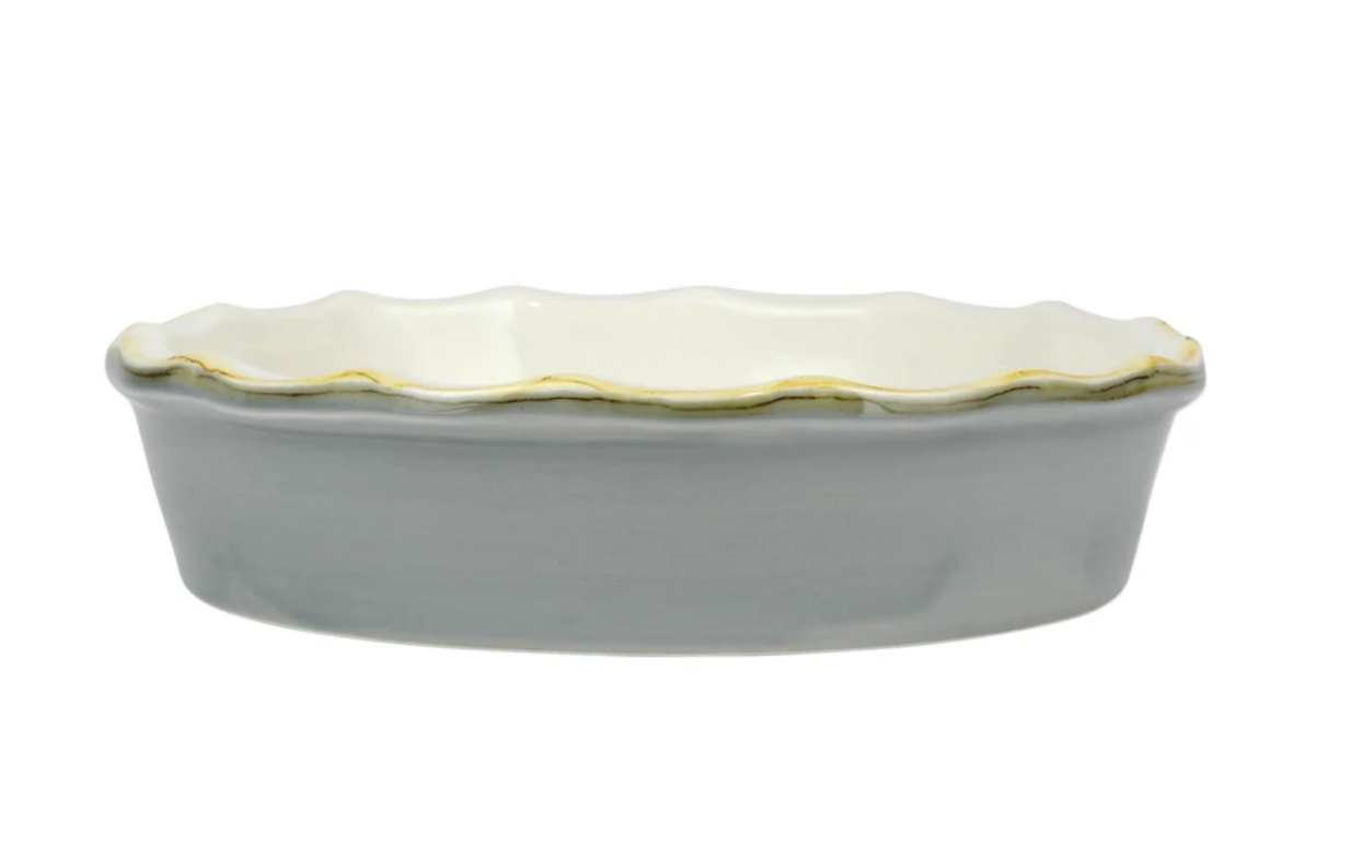 Gray Pie Dish