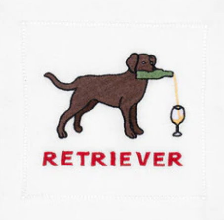 Retriever Cocktail Napkins