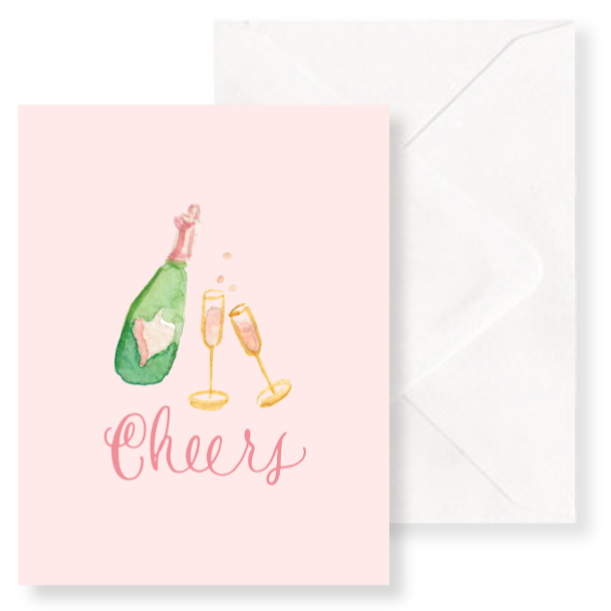 Champagne Cheers Card