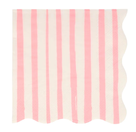 Striped Small Napkins