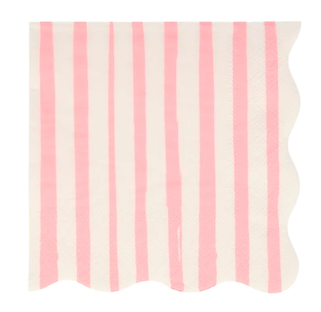 Large Striped Napkins