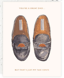 Two Cents Father's Day Card