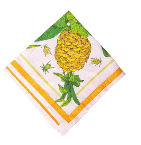 Pineapple Blooms Napkin