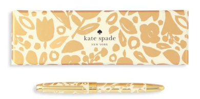 Golden Floral Pen