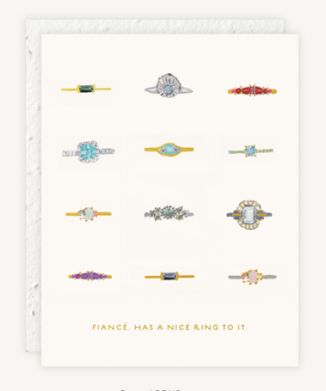 Fiance Card