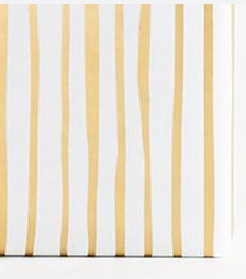 Gold foil stripe wrap