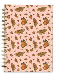 Monarch Butterflies Spiral Notebook