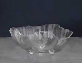 Vida Acrylic Large Deep Bowl (clear)