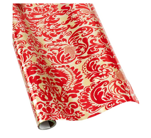 Palazzo Red/Gold Wrapping Roll