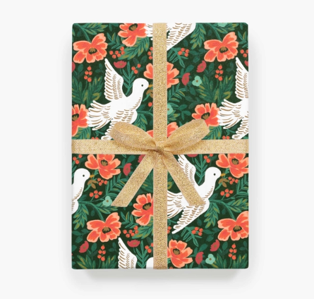 Peace Dove Wrapping Sheets