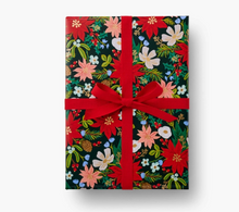 Load image into Gallery viewer, Poinsettia Continuous Wrapping Roll