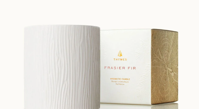 Medium Fraiser Fir Ceramic Candle