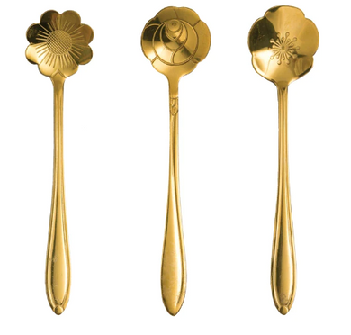 Flower Shaped Spoons