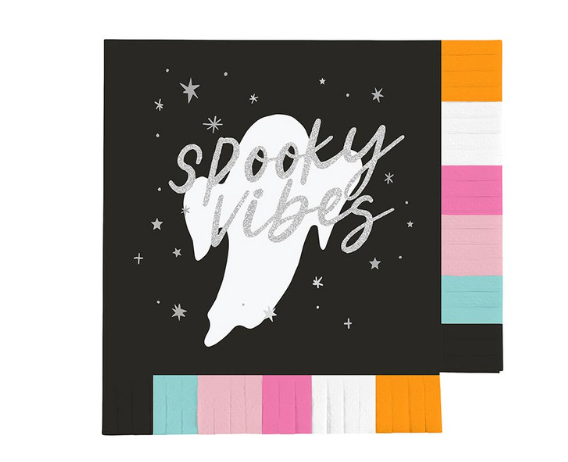 Fringe Napkin Spooky