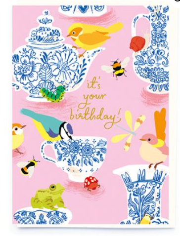 Delft It's Your Birthday Card