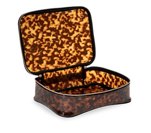 Miami Clearly Tortoise Claire Jumbo Makeup Case