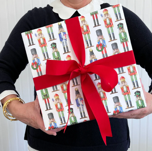 Nutcrackers Gift Wrap Roll