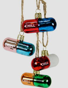 Chill Pills Ornament