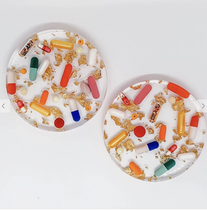 Pill Coasters