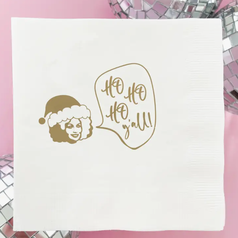 Ho Ho Ho Ya'll Napkins