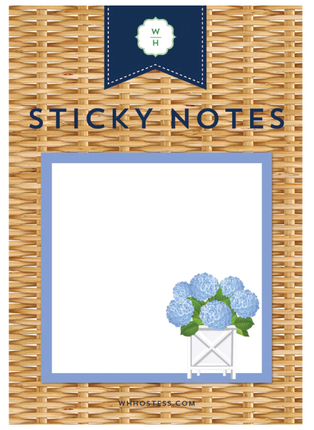 Hydrangeas Sticky Notes