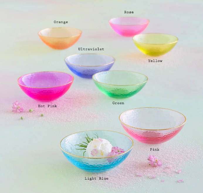 Rainbow Dessert Bowl