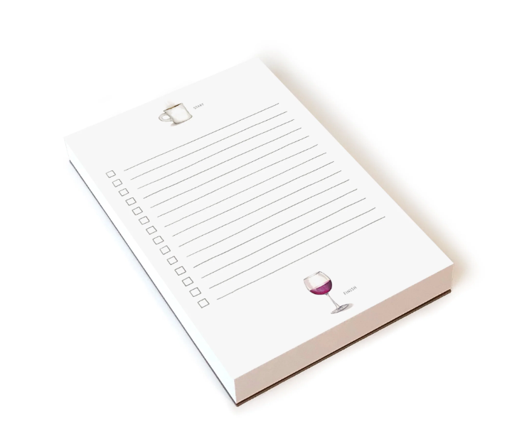 Start and Finish Notepad