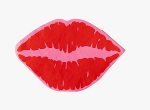 Valentine Lips Napkins