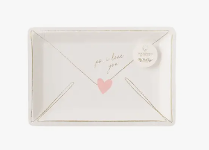 Valentine Love Note Plates